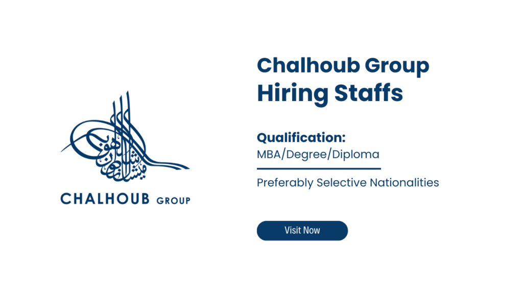 Clahoub Group Job Vacancies | Chalhoub jobs and careers Dubai, UAE, Qatar, Kuwait, bahrain, Oman