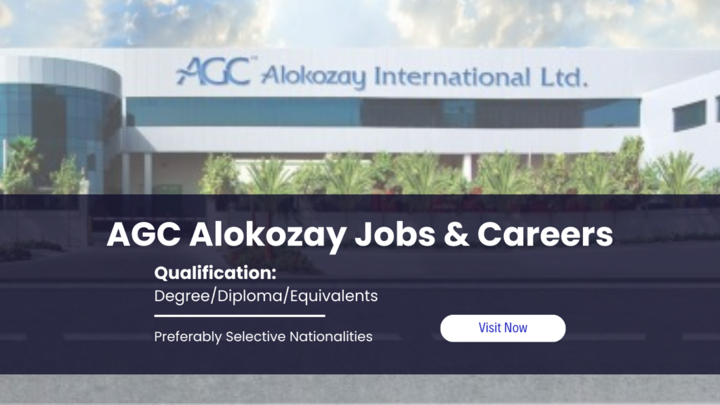 AGC Alokozay Announced Latest job Openings in Dubai, UAE | Alokozay Careers Dubai 