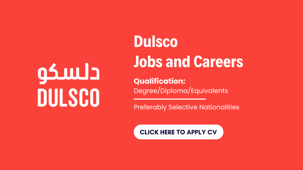 Dulsco Careers and Jobs in Dubai, Abu Dhabi. Latest job vacancies in Dulsco UAE