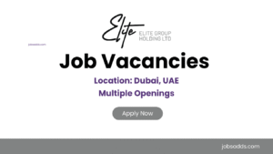 Elite Group Holding Announced Latest Job Vacancies in UAE