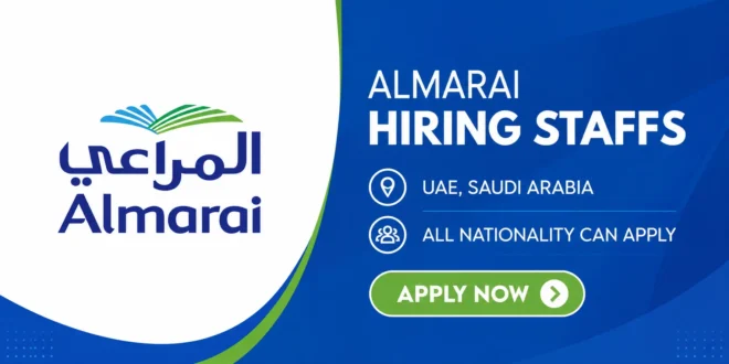Almarai Announced Latest Job Vacancies Saudi Arabia - UAE | Almarai Jobs and Careers