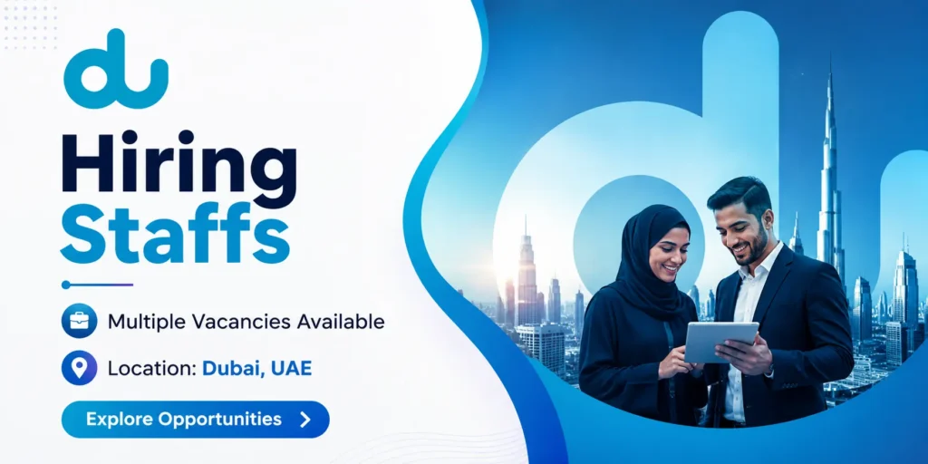 Du Careers UAE Telecom Jobs in Dubai