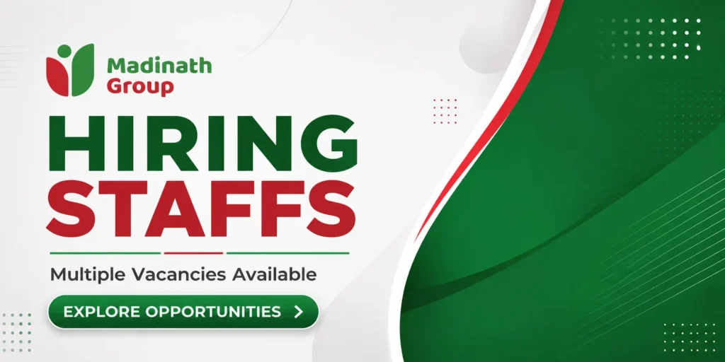 Madinath Group Jobs in Dubai UAE: Retail and Supermarket Recruitment