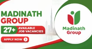 Madinath Group Jobs in Dubai UAE August 2026 Retail Recruitment