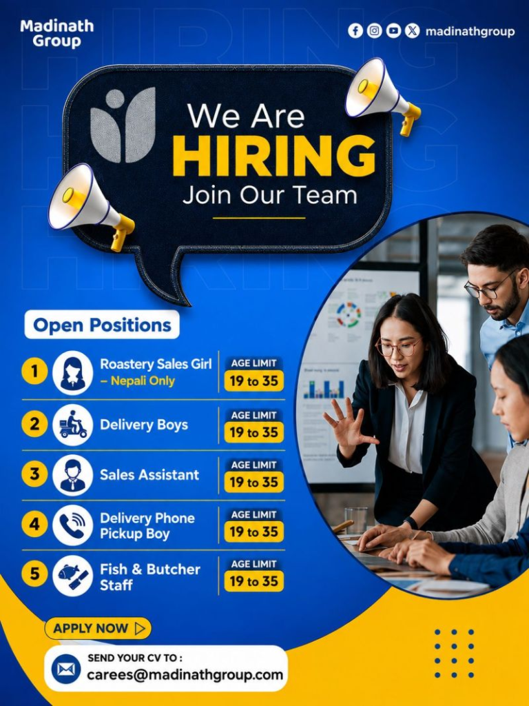Madinath Group has announced job vacancies in Dubai, UAE. Explore the latest careers, eligibility criteria, and application process for recruitment.